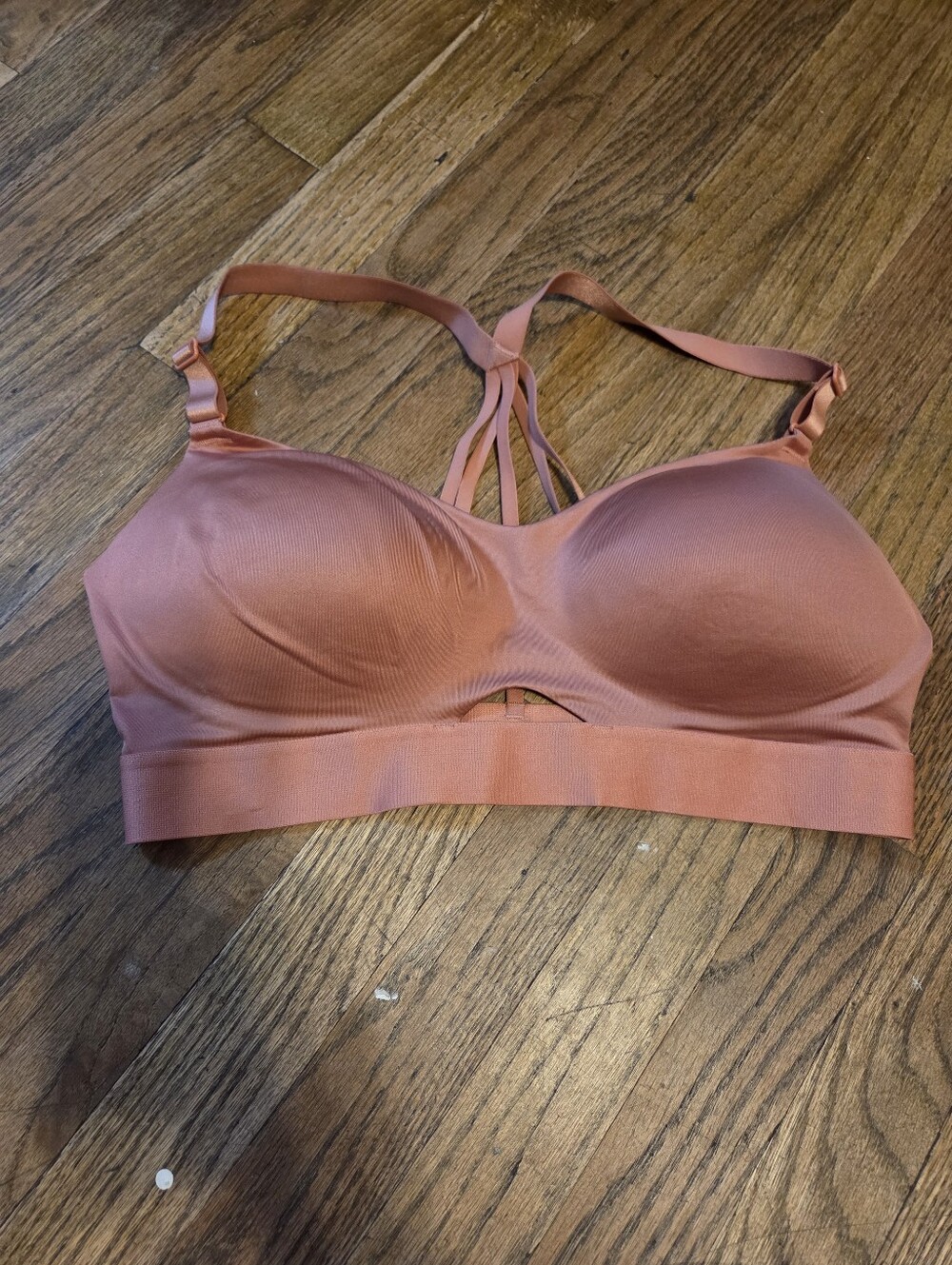 Victoria's Secret Strappy Back Bralette in Dusty Coral